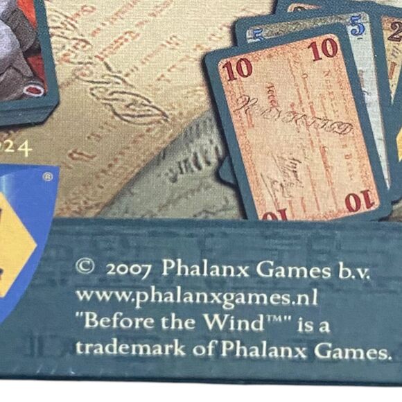 SEALED Before The Wind Card Strategy Game Phalanx Games 2007 NEW Made in Germany - Picture 14 of 16